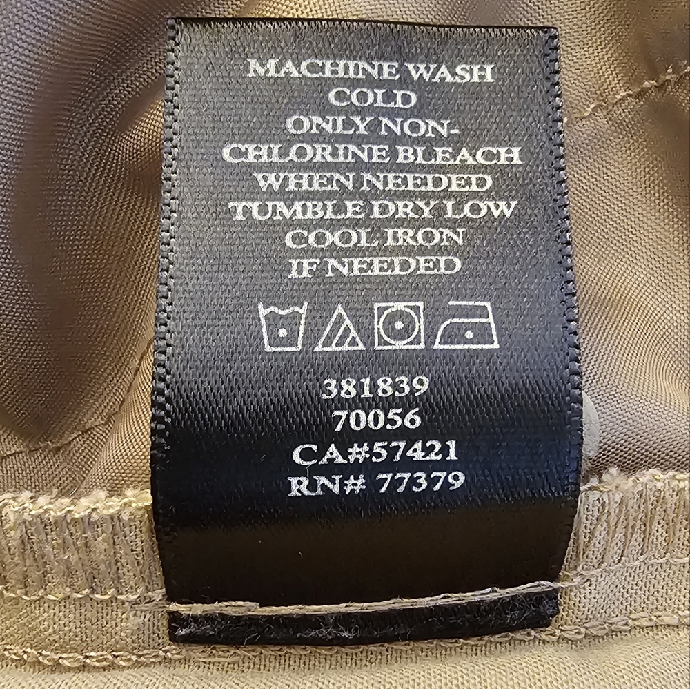 Ann Taylor Straight Leg Pants With Decorative Waist Tabs - Picture 11 of 11